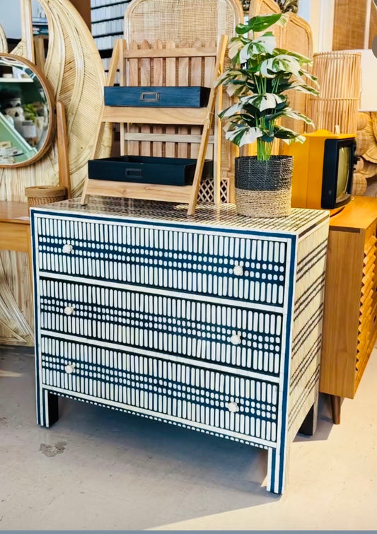 Tampines Bone Inlay Chest of Drawers