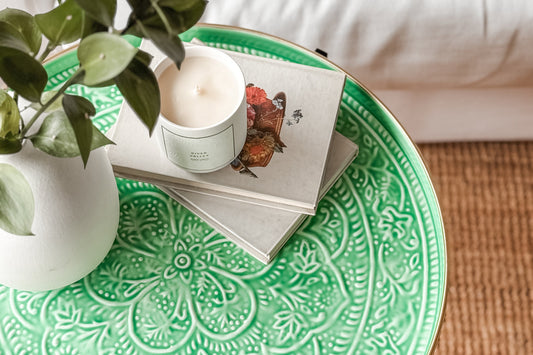 Tray, Enamel Large, Green
