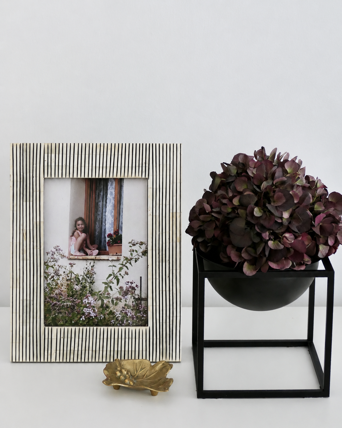 Photo Frame, Bone Inlay, Thomson