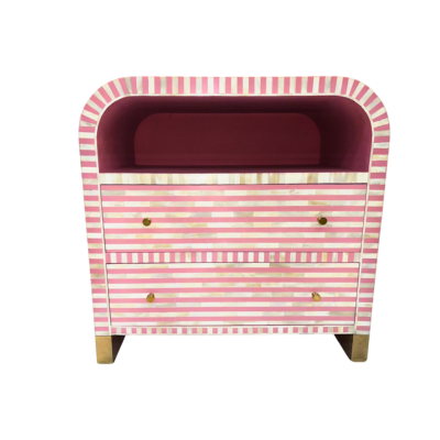Furniture, Pre Order, Bone Inlay, Chest of Drawers, Jewel