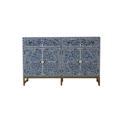 Furniture, Pre Order, Mother of Pearl Inlay, Sideboard, Botanical