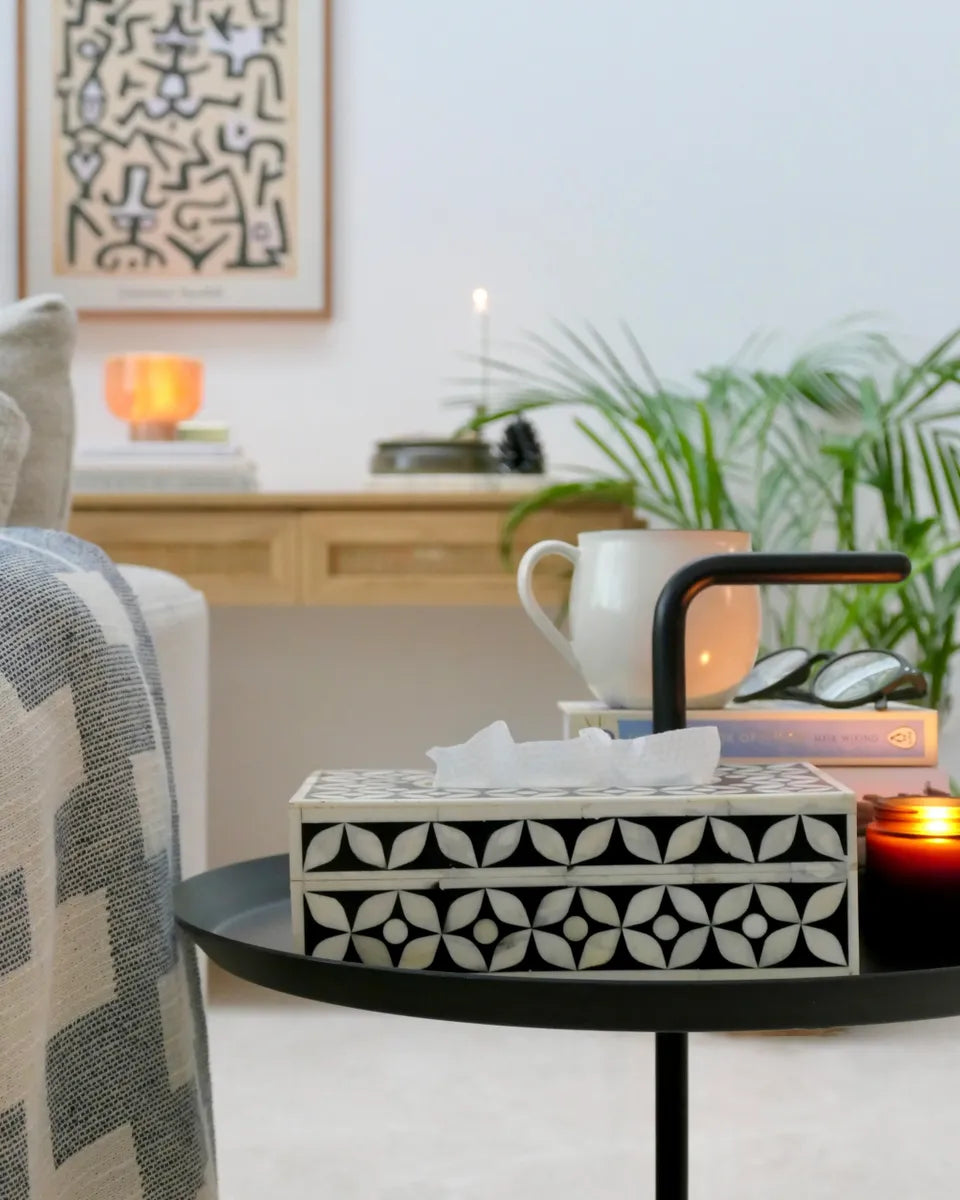black and white katong tissue box bone inlay