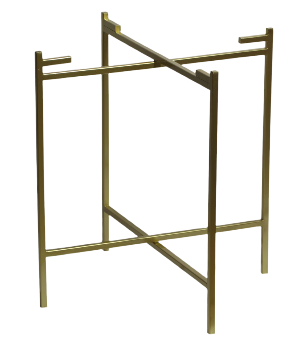 folding tray stand for platters