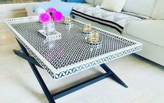 katong coffee table bone inlay customised furniture