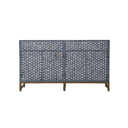 mother of pearl inlay customised sideboard furniture