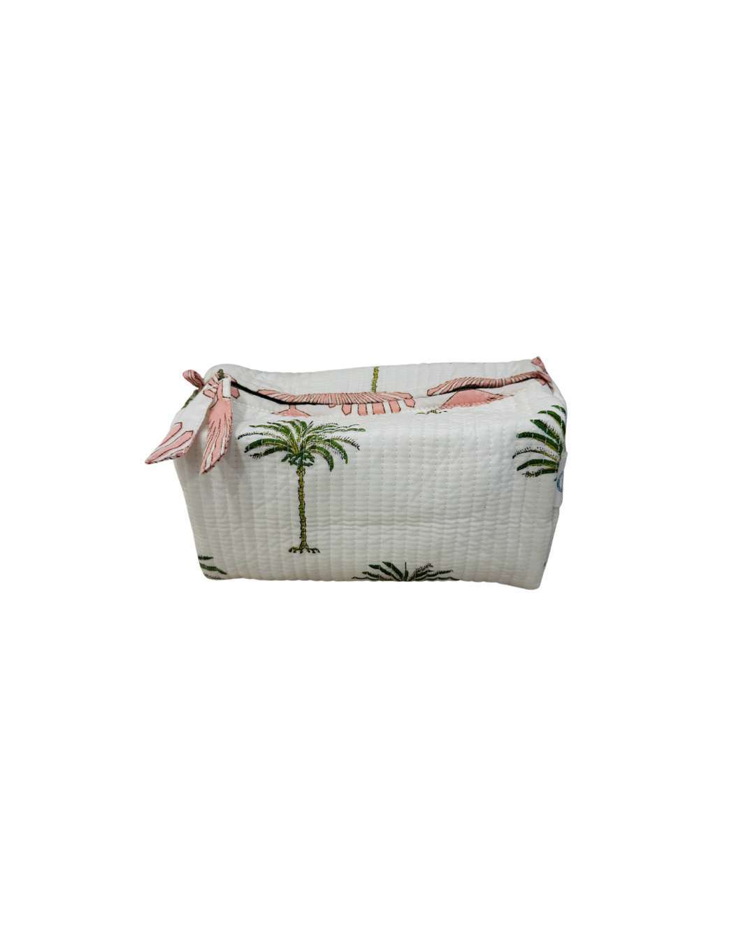 Cosmetic Bag, Palm, Green *ON PRE ORDER - RESTOCK EXPECTED 8.12.25*