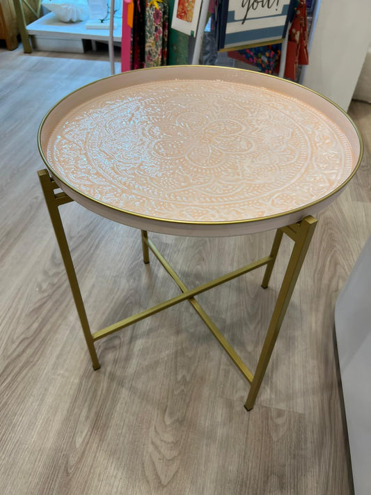 Tray, Enamel Large, Blush