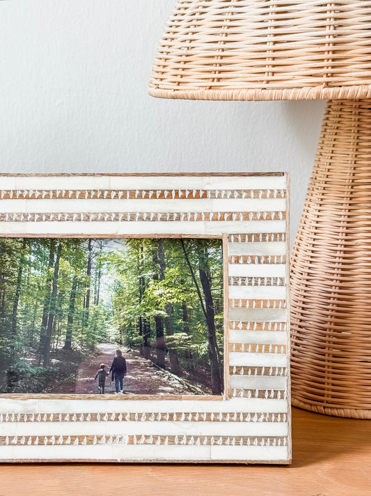 Photo Frame, Bone Inlay, Serangoon