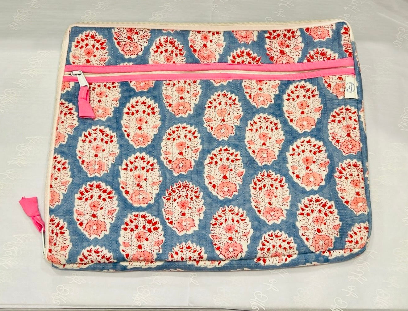 Laptop and Tablet Covers, Floral, Blue