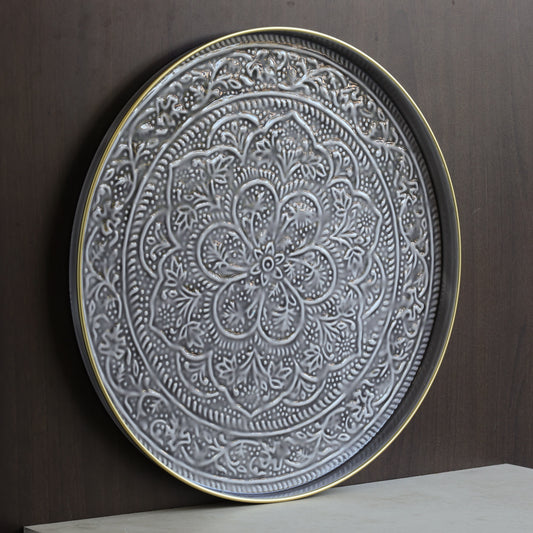 Enamel tray large