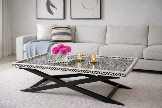 Furniture, Pre Order,  Bone Inlay, Coffee Table, Katong