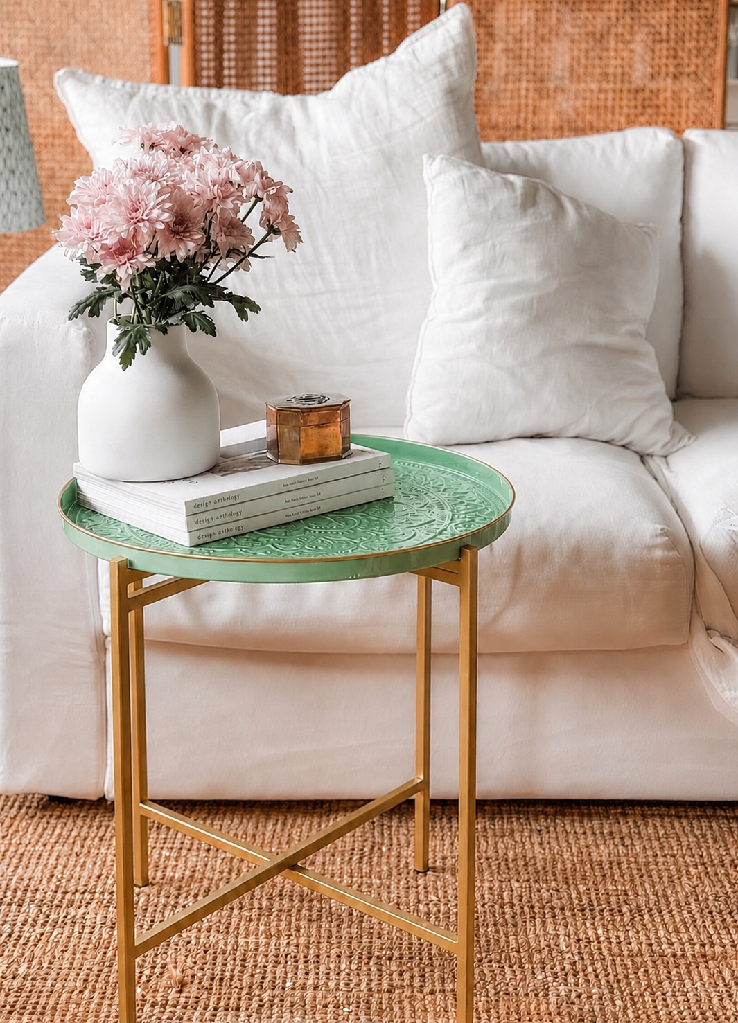 Furniture, Tray Stand for Platters, Gold