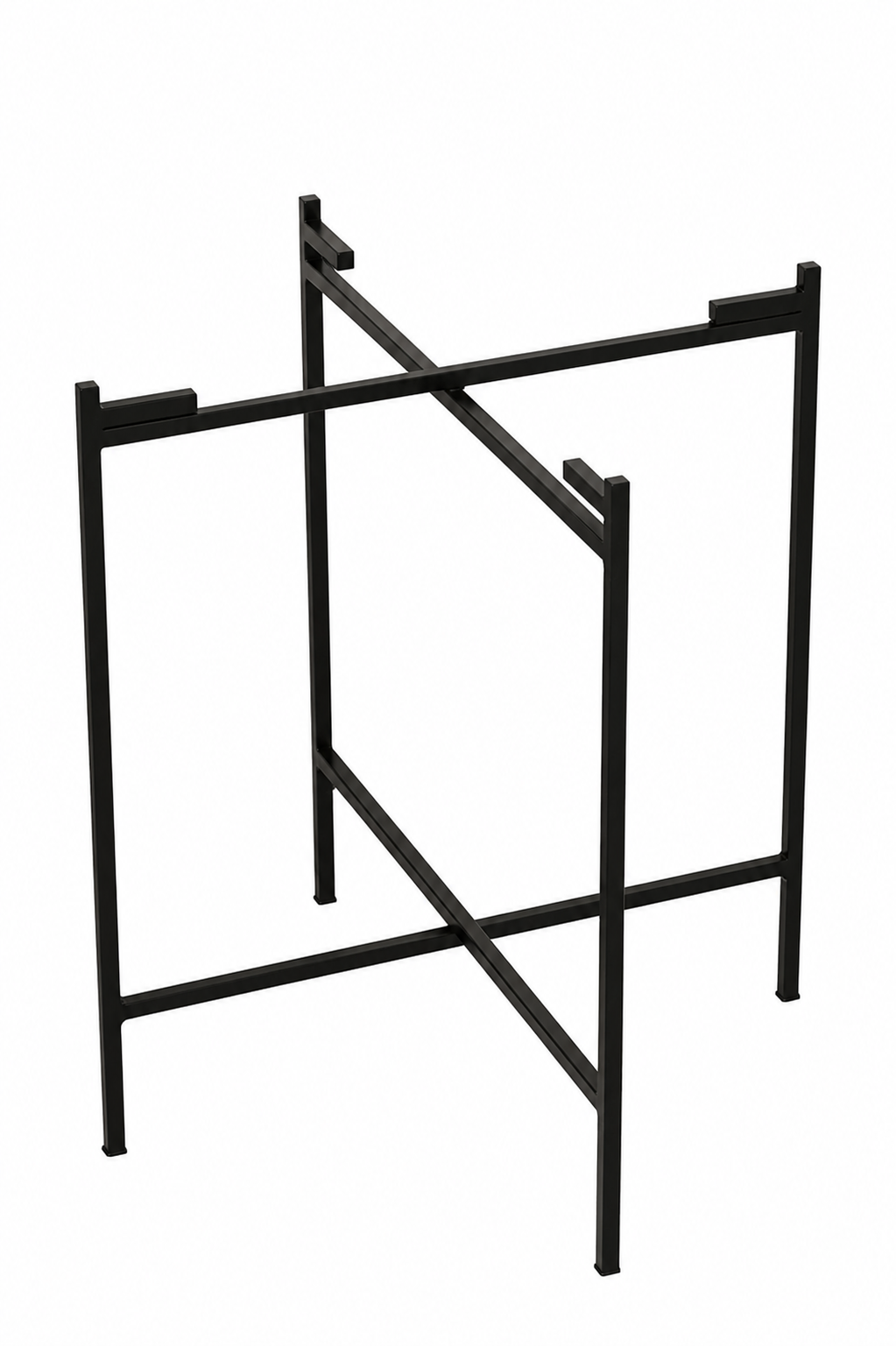 Furniture, Tray Stand for Platters, Black