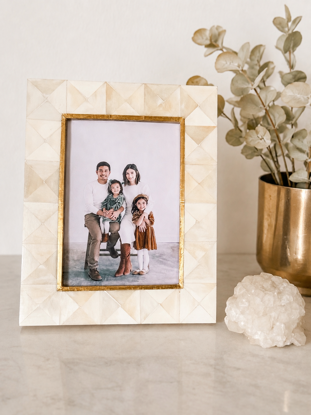 Photo Frame, Bone Inlay, Marina Bay