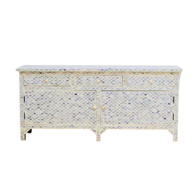 Furniture, Bone Inlay, Sideboard, Haji, Grey