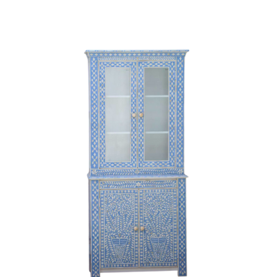 Furniture, Pre Order, Bone Inlay, Bar Cabinet, Botanical
