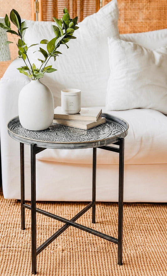 Furniture, Tray Stand for Platters, Black