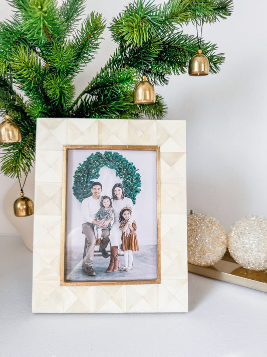 Marina Bay Bone Inlay Photo Frame